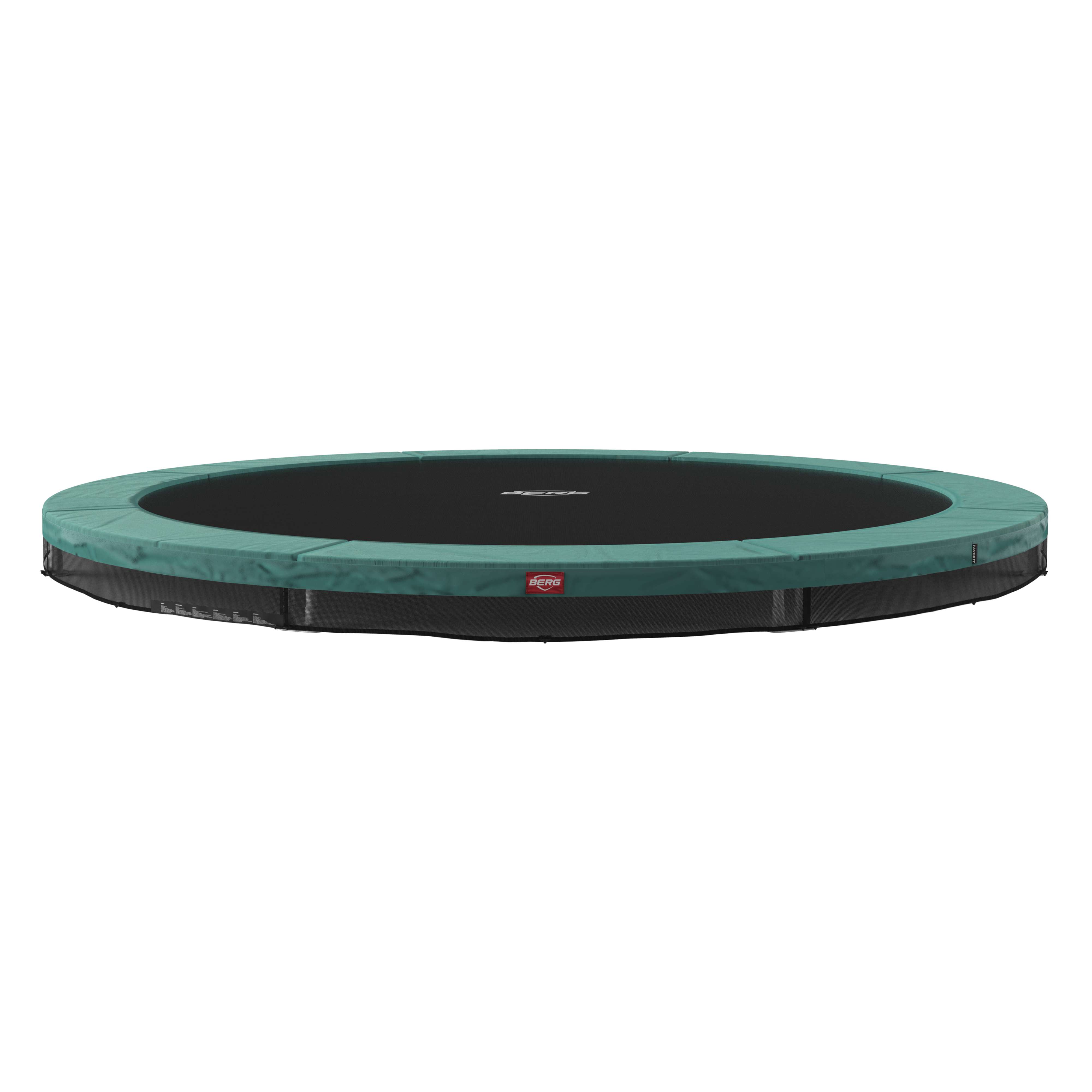 BERG SPORTS Favorit InGround 430 Green — InGround trampoline set into the lawn